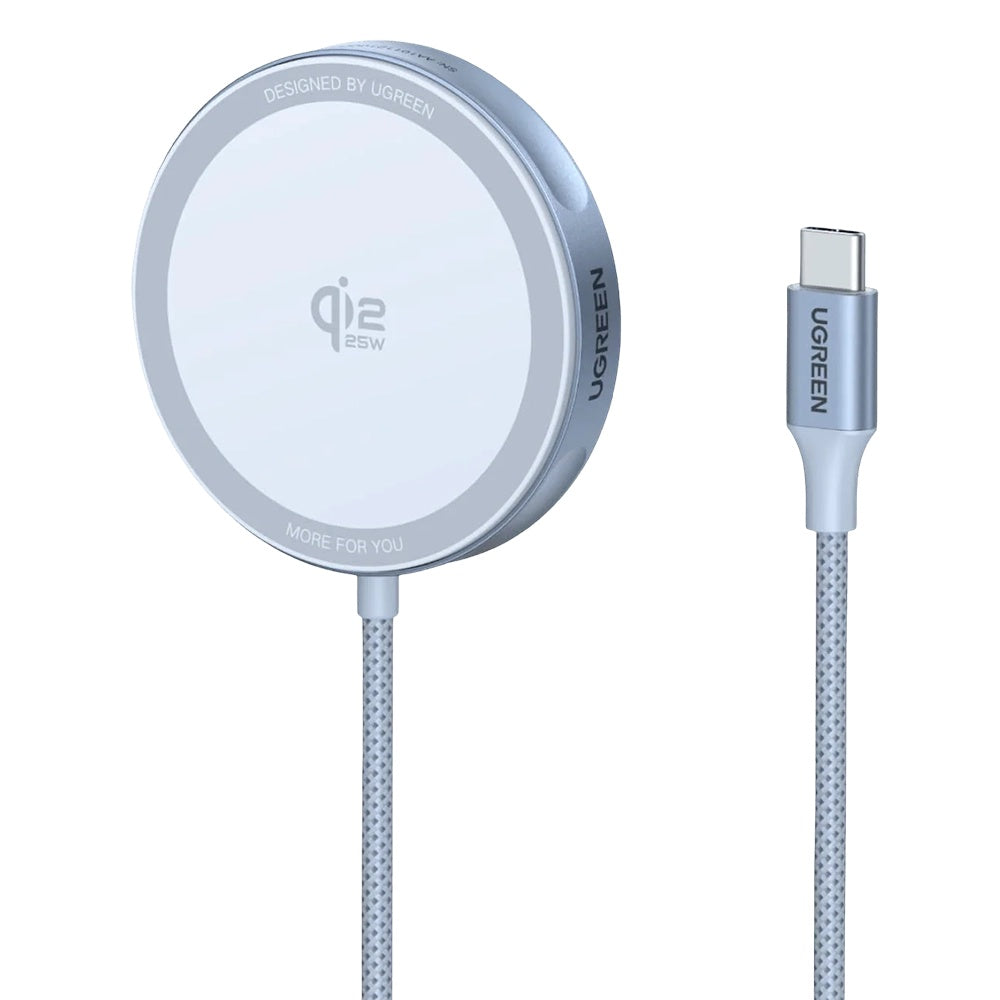 Φορτιστής Δικτύου Ασύρματος UGREEN MagFlow, 25W, Μπλε