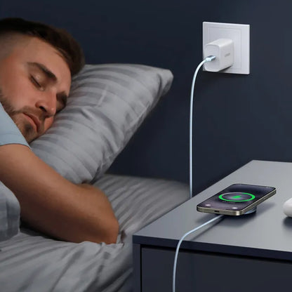 Φορτιστής Δικτύου Ασύρματος UGREEN MagFlow, 25W, Μπλε