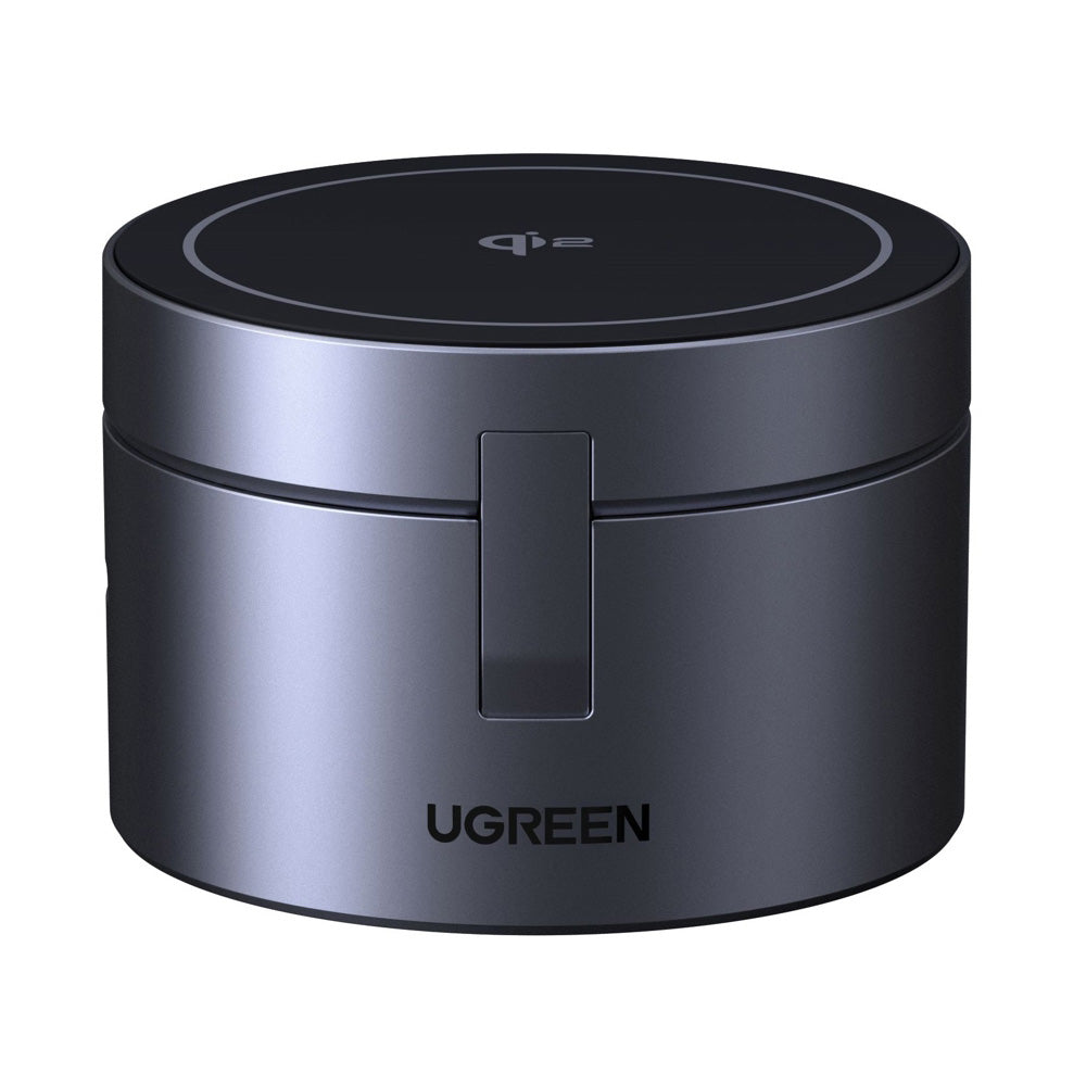 Φορτιστής Δικτύου Ασύρματος UGREEN W712 (65148) 3σε1, 25W, 1.67A, Γκρι