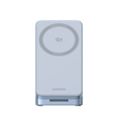 Ασύρματος Φορτιστής Δικτύου UGREEN W757 (65901) 3σε1, 25W, Μπλε