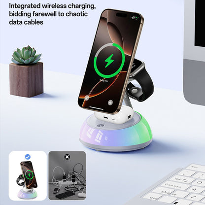 Yesido DS31 3in1 Wireless Network Charger, 15W, 1.67A, White