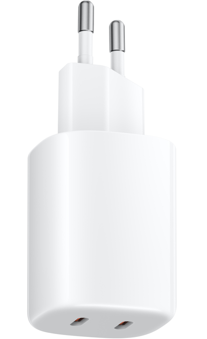 Xiaomi Nano Turbo Wall Charger, 45W, 3A, 2 x USB-C, White BHR087OEU