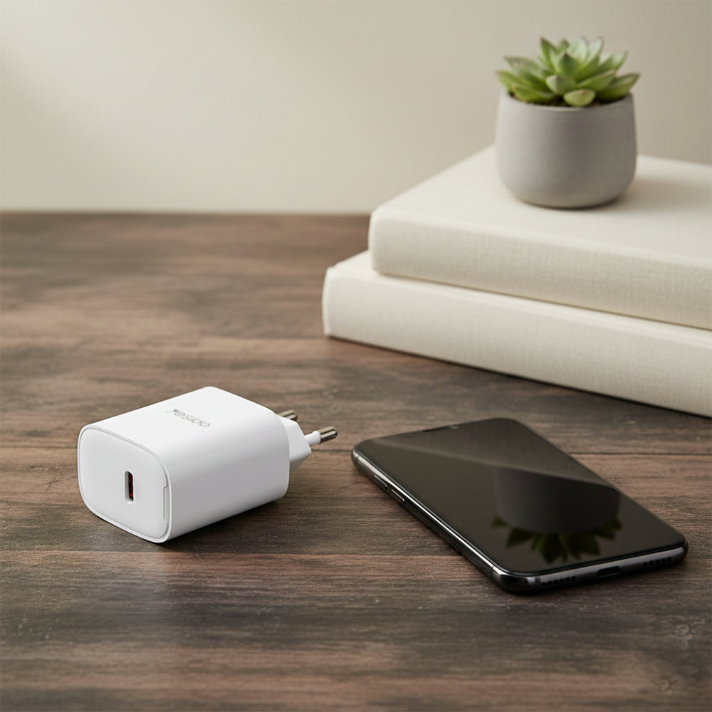 Φορτιστής Δικτύου Yesido YC01E, 20W, 3A, 1 x USB-C, Λευκό