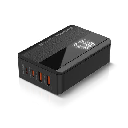 ColorWay Display Charging Station, 65W, 3.25A, 2 x USB-A - 2 x USB-C, Black