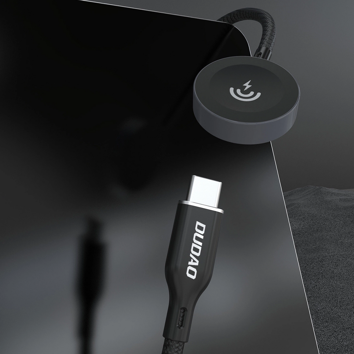 Ασύρματος Φορτιστής Dudao A12C για Apple Watch Series, Μαύρο