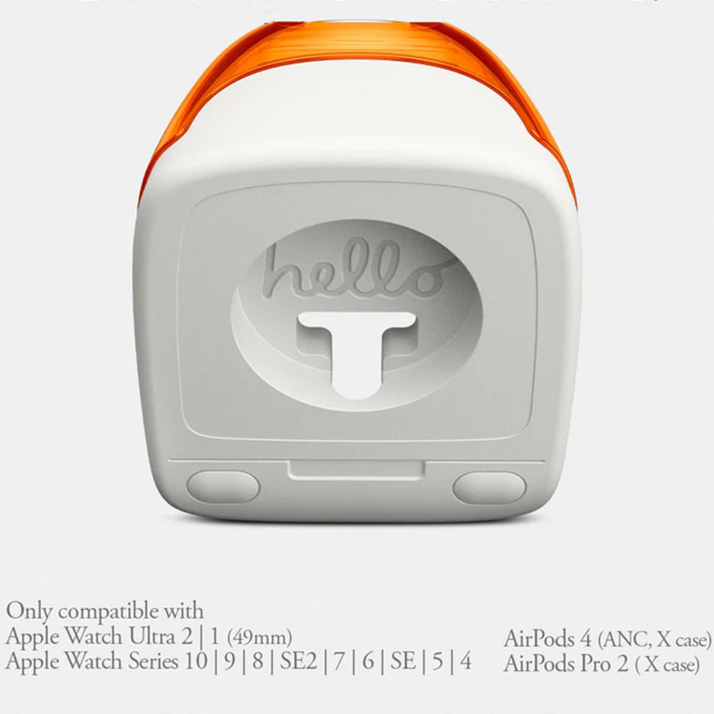 Βάση Spigen C1 Classic για Ασύρματο Φορτιστή Apple Watch Series, Κόκκινο AMP09341
