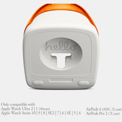Βάση Spigen C1 Classic για Ασύρματο Φορτιστή Apple Watch Series, Κόκκινο AMP09341