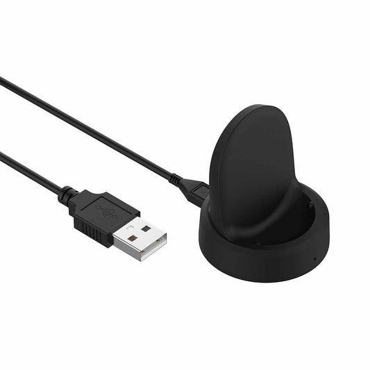 Techsuit TSC3 Wireless Charger for Samsung Galaxy Watch Series, USB-A, Black