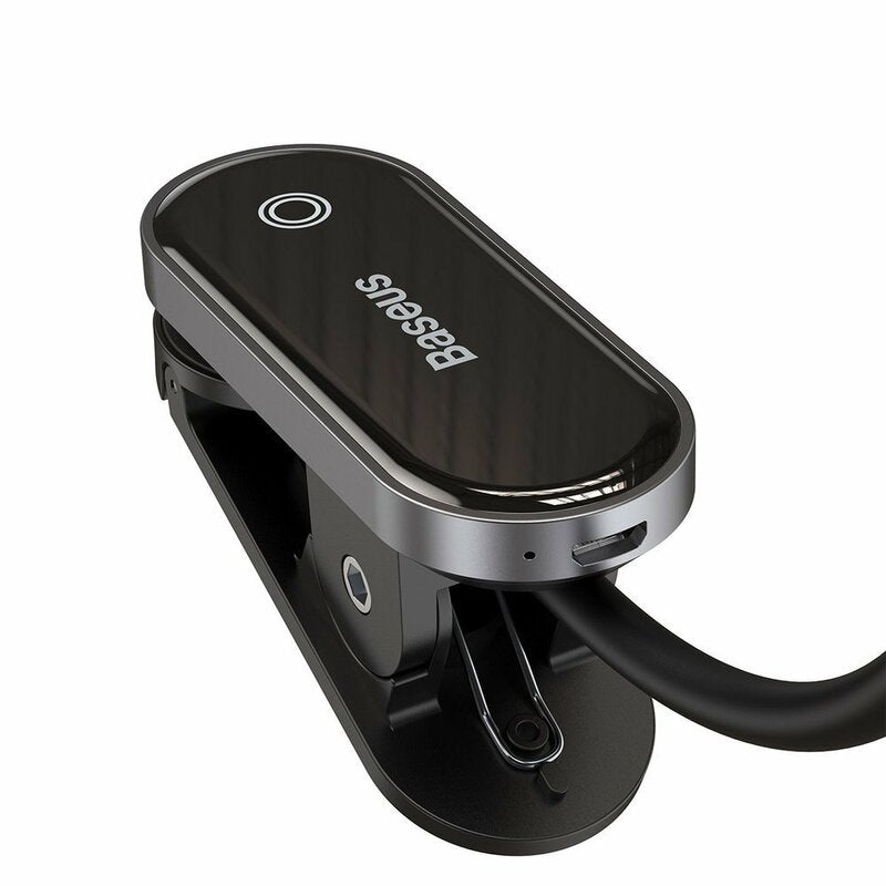 Φορητό LED Φωτιστικό Baseus Comfort Reading Mini Clip, Γκρι DGRAD-0G