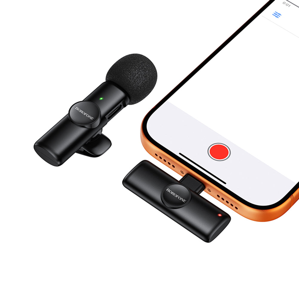 Lavaliera Borofone BFK16 Winner, USB-C, Μαύρο