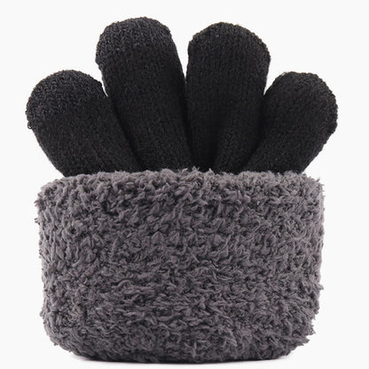 Iwarm ST0005 Tactile Winter Gloves, Size 21cm, Black