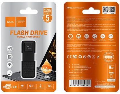 HOCO Intelligent UD6 External Memory, 64Gb