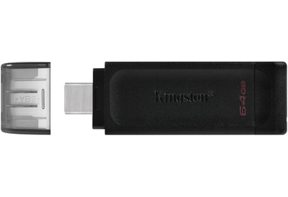 External USB-C Memory Kingston DT70, 64Gb DT70/64GB