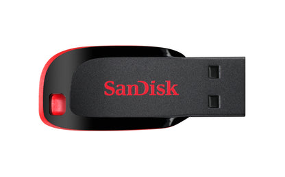Εξωτερική Μνήμη USB-A SanDisk Cruzer Blade, 16Gb SDCZ50-016G-B35