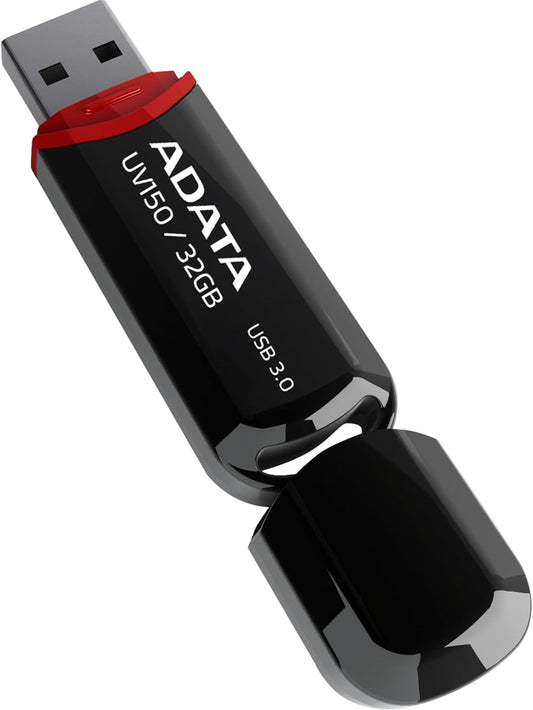 Εξωτερική Μνήμη USB-A 3.2 Adata UV150, 32Gb AUV150-32G-RBK