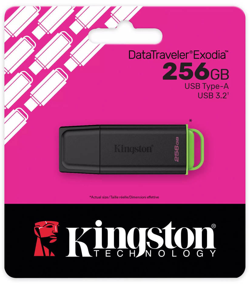 Εξωτερική Μνήμη USB-A 3.2 Kingston DT Exodia, 256Gb DTXG2/256GB