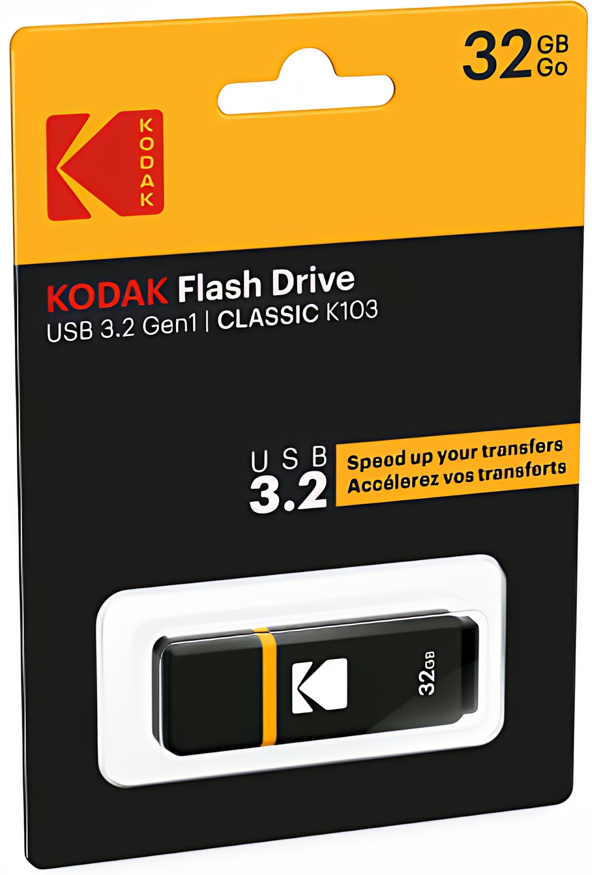 External USB-A 3.2 Memory Kodak K103, 16Gb EKMMD16GK103