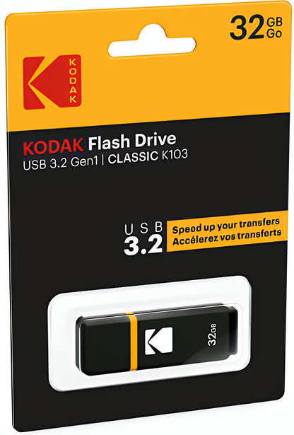External USB-A 3.2 Memory Kodak K103, 16Gb EKMMD16GK103