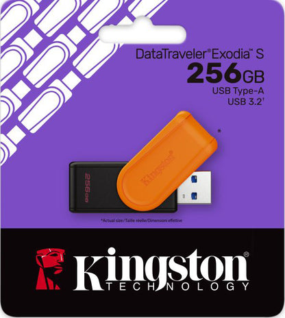 Εξωτερική Μνήμη USB-A 3.2 Kingston DT Exodia S, 256Gb DTXS/256GB