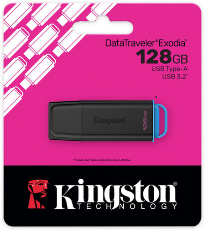 Εξωτερική Μνήμη USB-A 3.2 Kingston DT Exodia, 128Gb DTXG2/128GB