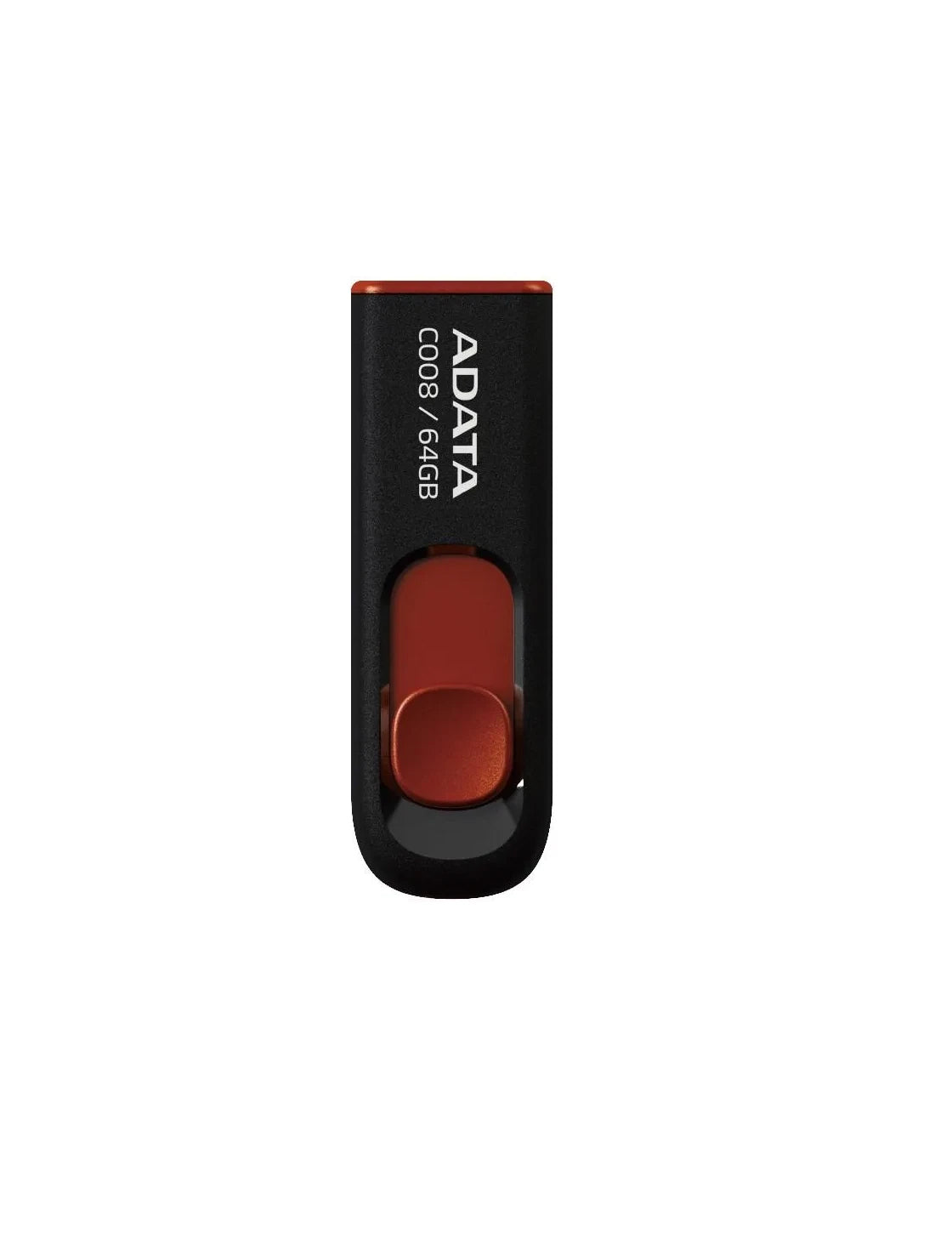 Εξωτερική Μνήμη USB-A Adata C008, 64Gb AC008-64G-RKD