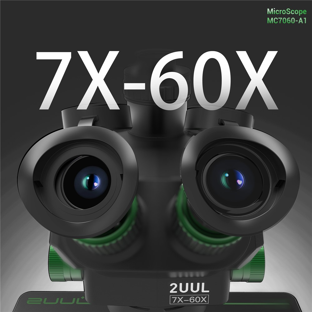 Μικροσκόπιο 2UUL MC7060-A1, Μαύρο
