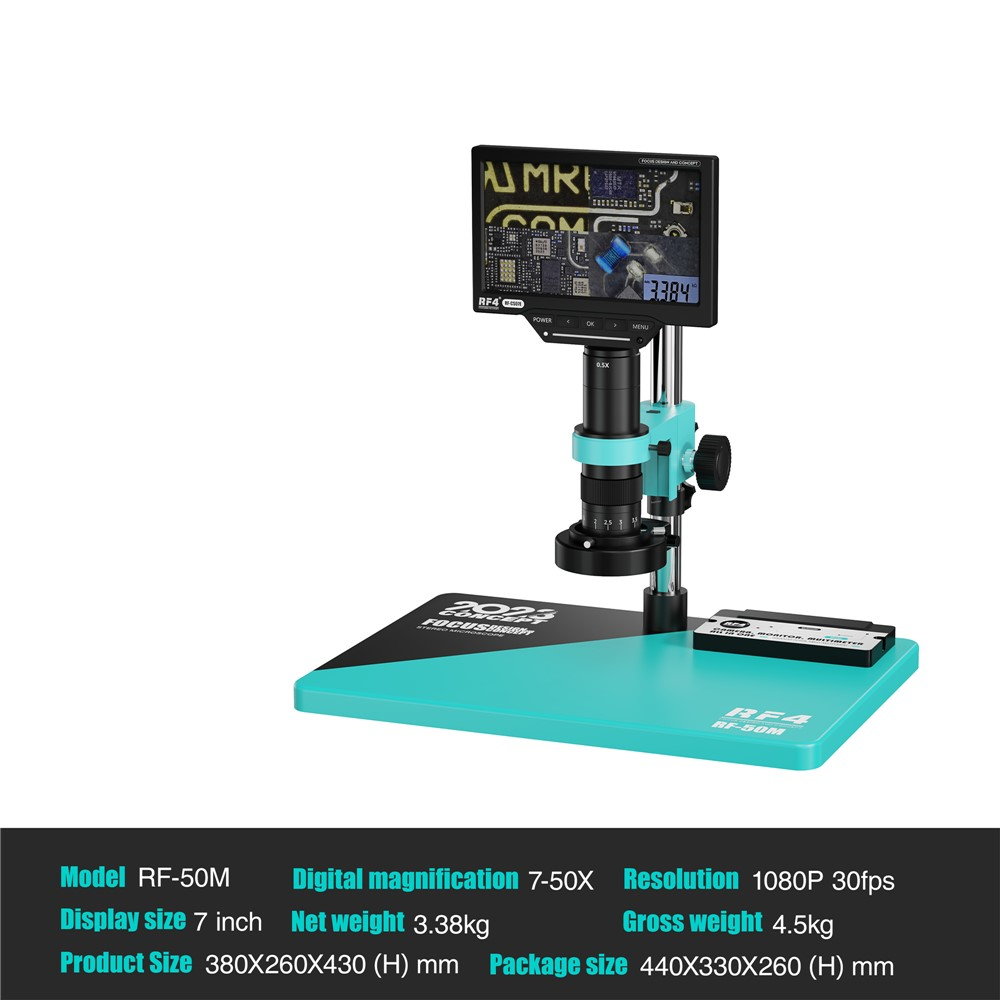 Microscope with Monitor RF4 RF-50M