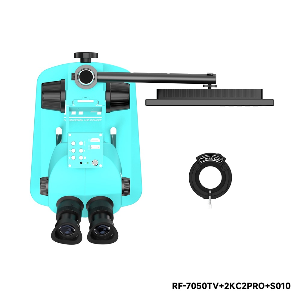 Microscope with Monitor and Camera RF4 RF-7050TV + 2KC2PRO + S010