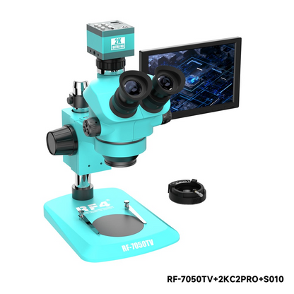 Microscope with Monitor and Camera RF4 RF-7050TV + 2KC2PRO + S010