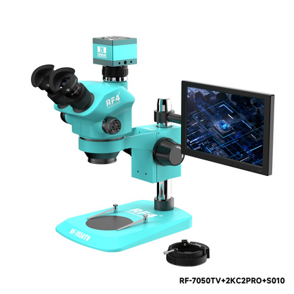 Microscope with Monitor and Camera RF4 RF-7050TV + 2KC2PRO + S010