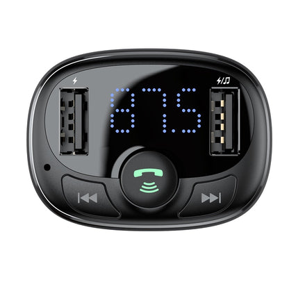 Baseus S-09A Bluetooth FM Modulator, 2 x USB-A - 1 x microSD CCMT000001