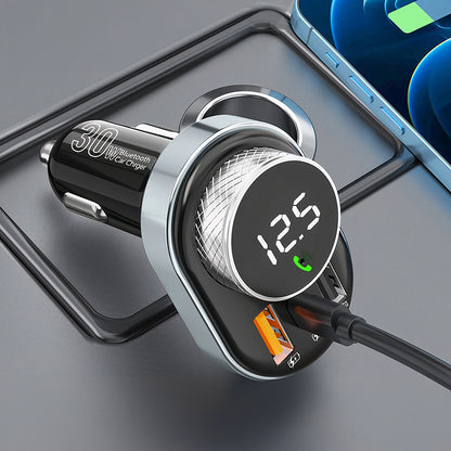 Proove Bluetooth FM Modulator, 2 x USB-A - 1 x USB-C - 1 x microSD FMSL30110001