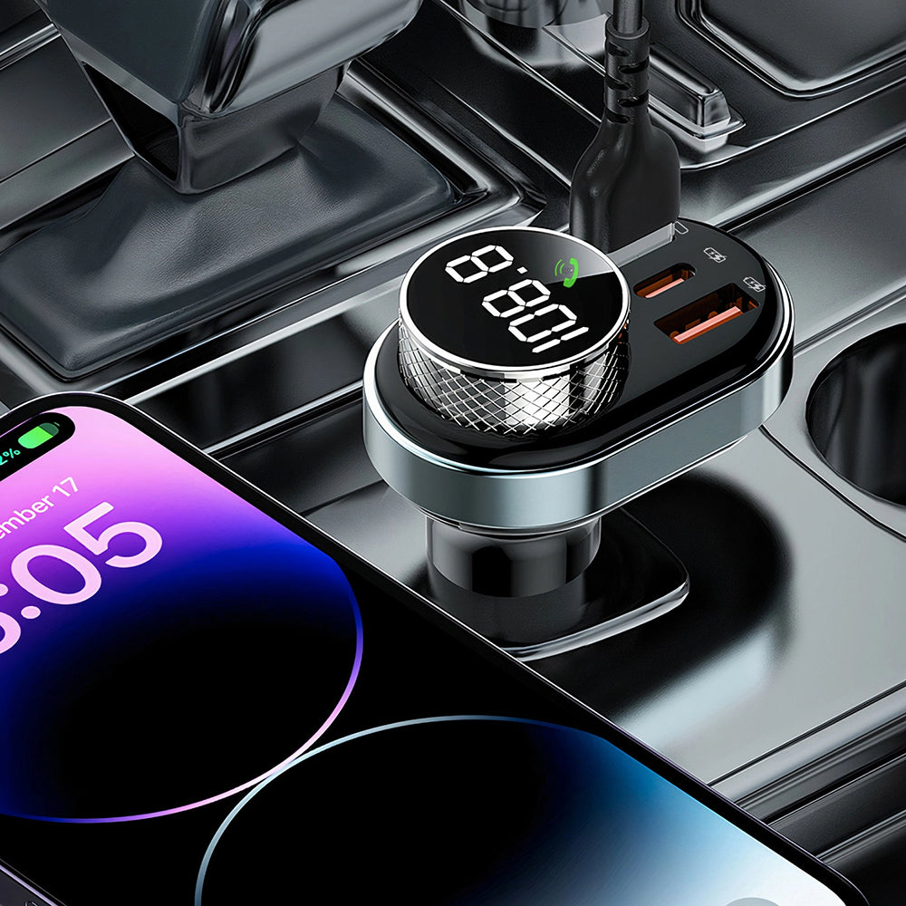 Proove Bluetooth FM Modulator, 2 x USB-A - 1 x USB-C - 1 x microSD FMSL30110001