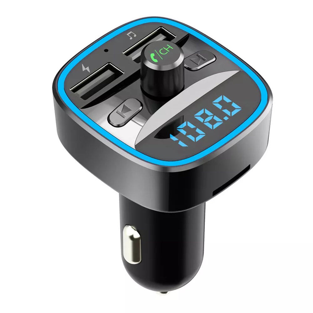 Techsuit JamLink Bluetooth FM Modulator, 2 x USB-A - 1 x microSD