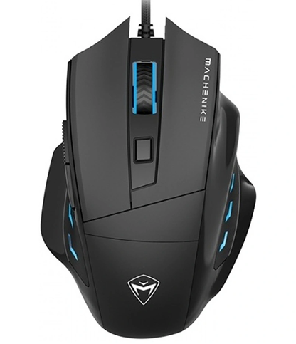Ποντίκι Gaming Ενσύρματο USB Machenike M3, RGB, 3200DPI, Μαύρο