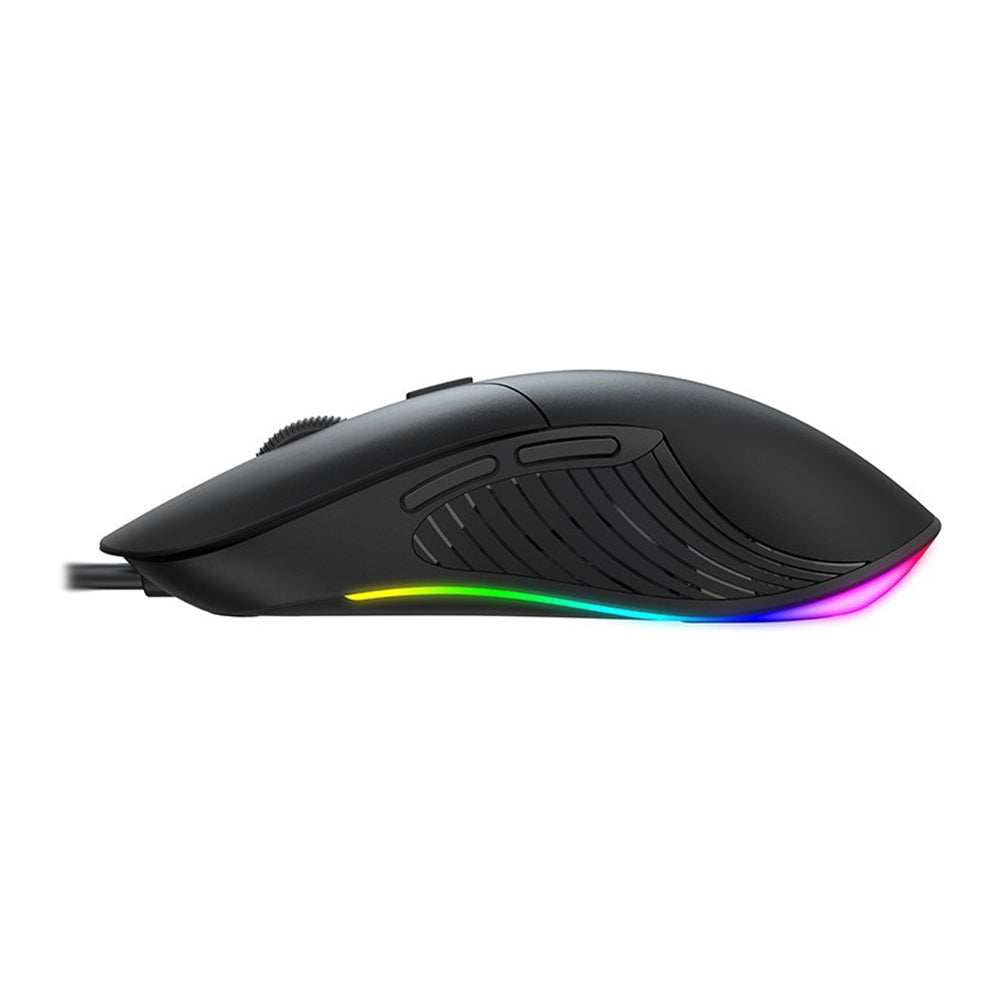 Mouse Gaming Wired USB HAVIT MS1020WB, RGB, 2400DPI, Μαύρο