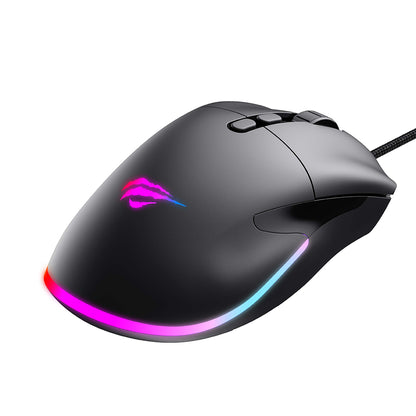 Mouse Gaming Wired USB HAVIT MS954, 800DPI - 12000DPI, 1.6m, Μαύρο
