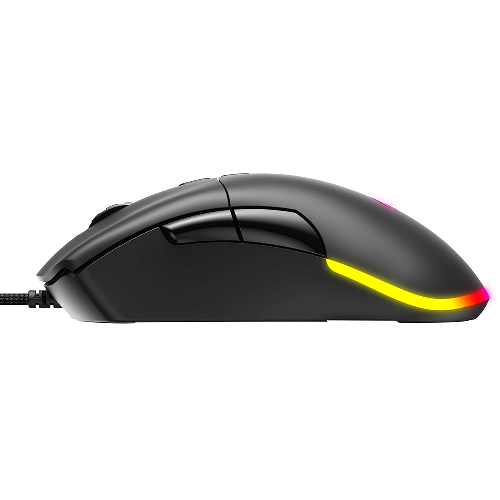 Mouse Gaming Wired USB HAVIT MS954, 800DPI - 12000DPI, 1.6m, Μαύρο