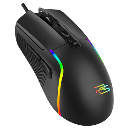 Mouse Gaming Wired USB Proove Assembler, RGB, 12400DPI, Μαύρο CMAS00000101