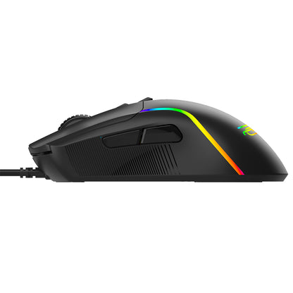 Mouse Gaming Wired USB Proove Assembler, RGB, 12400DPI, Μαύρο CMAS00000101