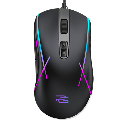 Mouse Gaming Wired USB Proove Defiant, RGB, 7200DPI, Μαύρο CMDE00000102