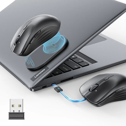 Ασύρματο Ποντίκι ESR MagMouse, 800DPI - 4800DPI, BT / Wi-Fi, Γκρι