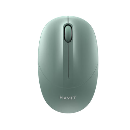 Mouse Wireless HAVIT MS54GT, 1600DPI, Πράσινο