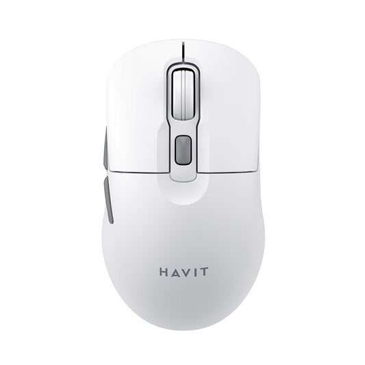 Mouse Wireless HAVIT MS59WB, 800DPI - 1600DPI, Λευκό