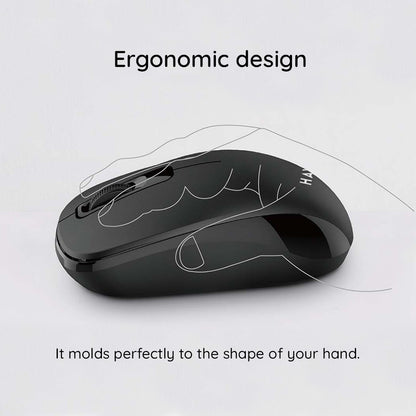 Mouse Wireless HAVIT MS626GT, 1200DPI, Μαύρο Μπλε