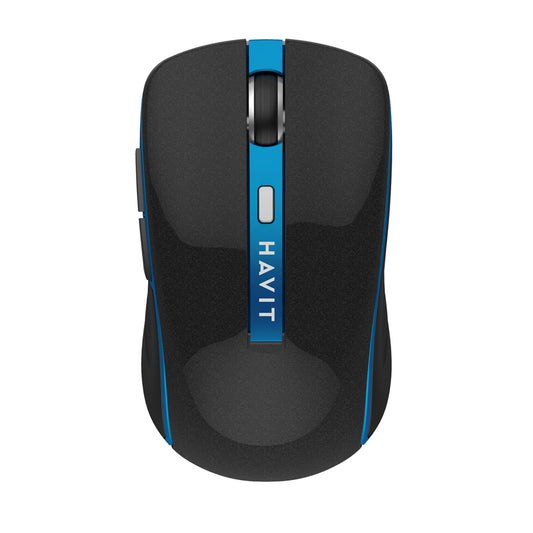 Mouse Wireless HAVIT MS951GT, 1000DPI - 1600DPI, Μαύρο Μπλε
