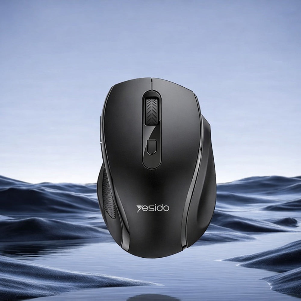 Ασύρματο Ποντίκι Yesido KB45, 800DPI - 1600DPI, Μαύρο