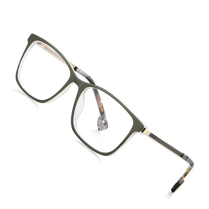 Techsuit LS202 Women's Computer Glasses, Anti-Blue Light, Green