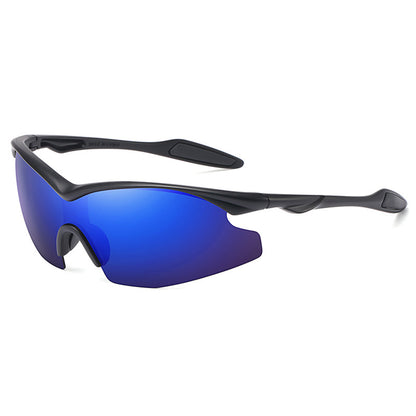 Unisex Techsuit 1806 Cycling Glasses, UV Protection, Black Blue Purple