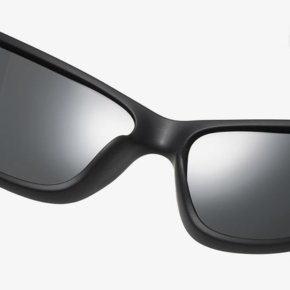 Unisex Cycling Glasses Techsuit 201910, Polarized, Black Red